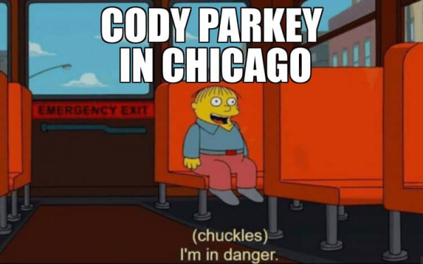 Cody Parkey in Danger