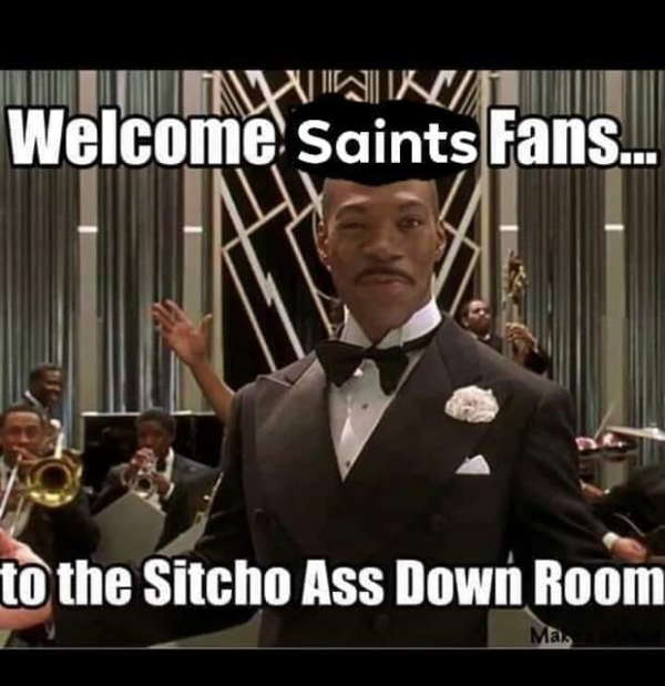 Saints Sitcho Ass Down - Sportige