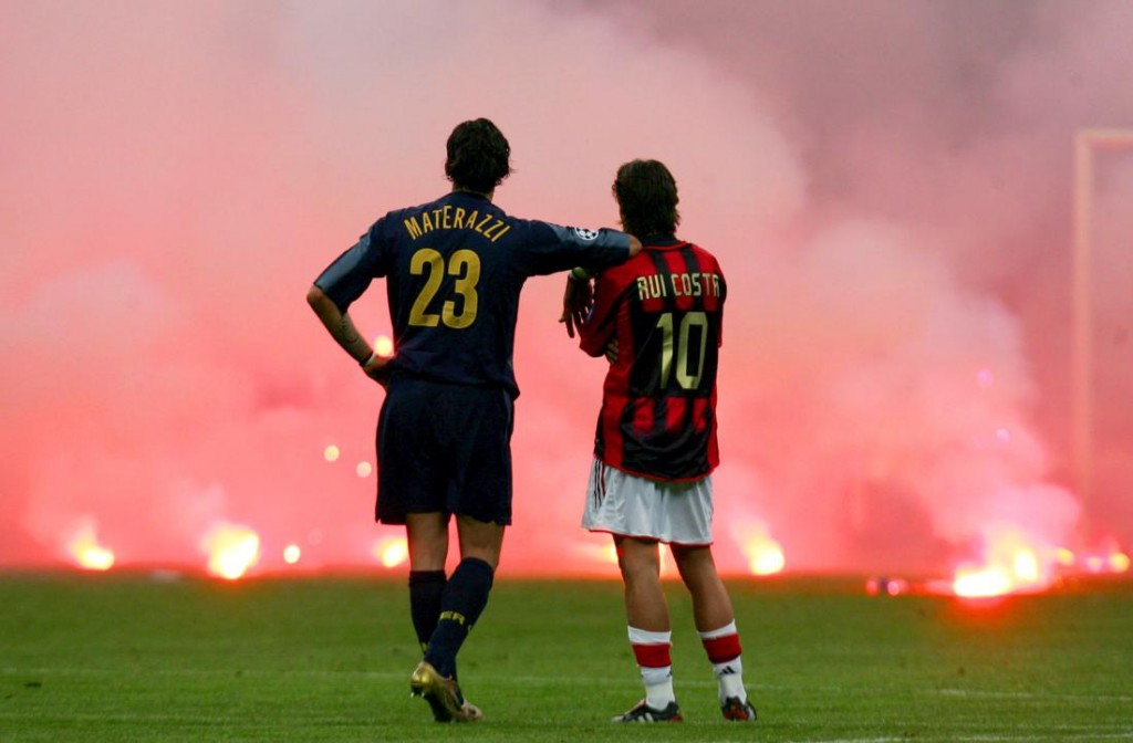 Rui Costa and Materazzi - Best Sports Photo Ever? - Sportige