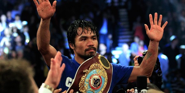 Manny Pacquiao Easily Beating Sane Mosley