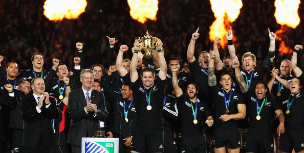 The Top 11 Photos From the 2011 Rugby Union World Cup Final