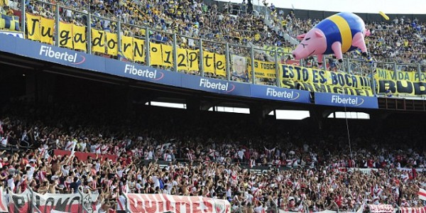 Boca Juniors Fans Let Everyone Know it’s Derby Day