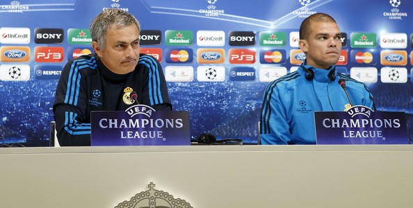 Real Madrid – Jose Mourinho & Pepe Speak About Referees