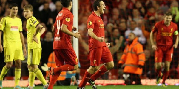 Liverpool FC – Stewart Downing Scoring Every two Months