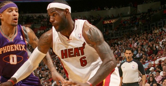 Miami Heat – LeBron James Taking it Easy Early On