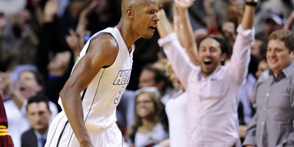 Miami Heat – Ray Allen Takes Over for LeBron James