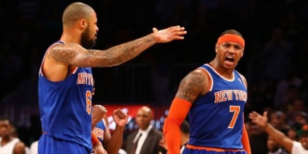 New York Knicks – Carmelo Anthony Thriving in City Rivalry