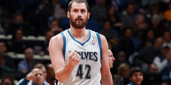 Minnesota Timberwolves – Kevin Love as the Setup Man