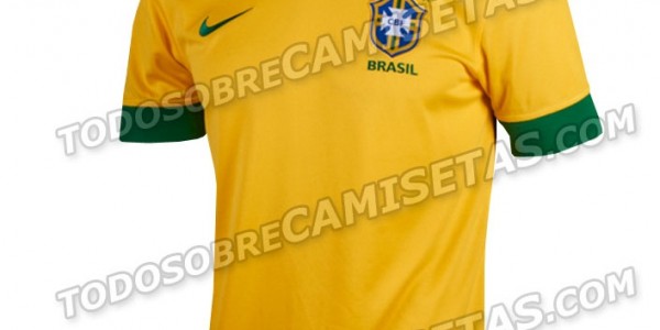 The New Brazil Kit for the 2014 World Cup