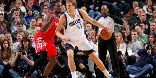 Dallas Mavericks – Dirk Nowitzki Getting Comfortable