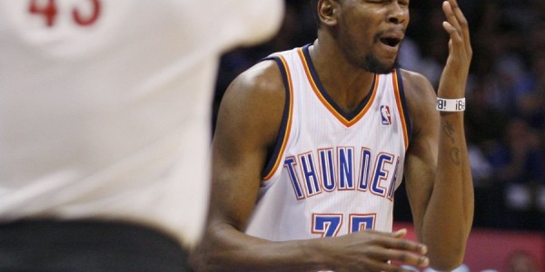Oklahoma City Thunder – So Bad Kevin Durant Gets Ejected