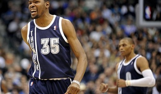 Oklahoma City Thunder – Scary To Think Kevin Durant Hasn’t Peaked