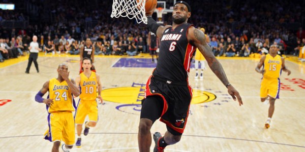 Miami Heat – LeBron James Loves Playing Kobe Bryant