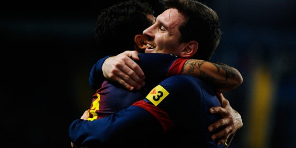 FC Barcelona – Lionel Messi Sets Up a Double Clasico