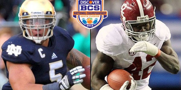 BCS National Championship Game – Notre Dame vs Alabama Predictions
