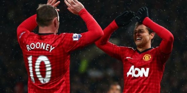 Manchester United – Javier Hernandez Enjoys Pathetic Defending