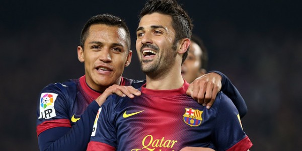 FC Barcelona – A Chance For David Villa & Alexis Sanchez