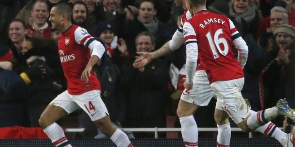 Arsenal FC – Olivier Giroud & Theo Walcott in Promising Partnership