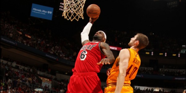 Miami Heat – LeBron James Too Good for Kyrie Irving Right Now