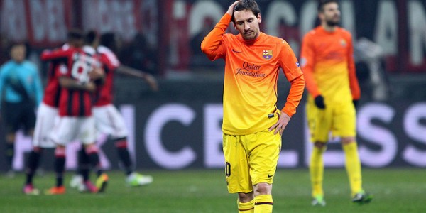 FC Barcelona – Lionel Messi Pulls a Disappearing Act