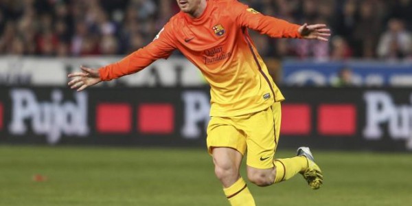FC Barcelona – Lionel Messi Doesn’t Stop in Garbage Time