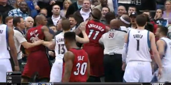 Ray Allen Gets Pissed Off by J.J. Barea