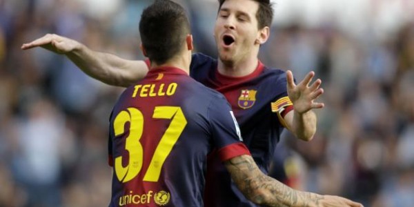 FC Barcelona – Lionel Messi Can’t Stop Scoring Even in Garbage Time