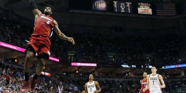 Miami Heat – LeBron James Sweeps Without Dwyane Wade