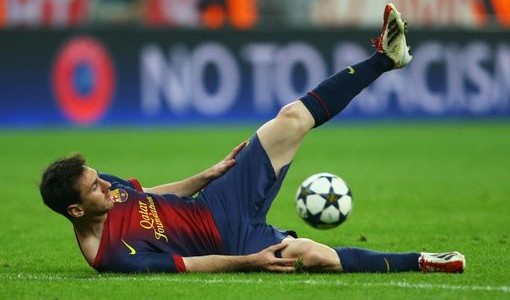 Lionel Messi at His Worst (Bayern Munich vs Barcelona)