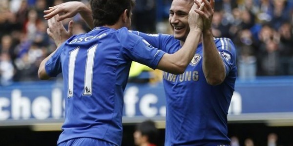 Chelsea FC – Eden Hazard, Juan Mata & Oscar Make Frank Lampard Look Good