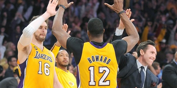 Los Angeles Lakers – Dwight Howard & Pau Gasol Doing it Without Mambas