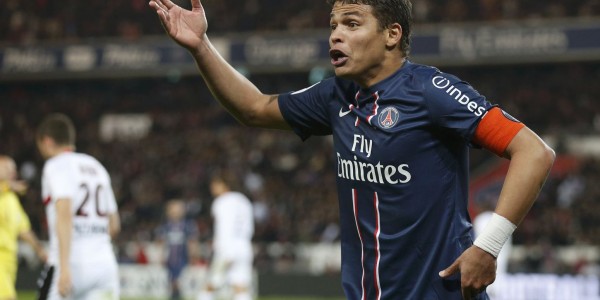 Thiago Silva Scores an Impossible Goal That is Disallowed