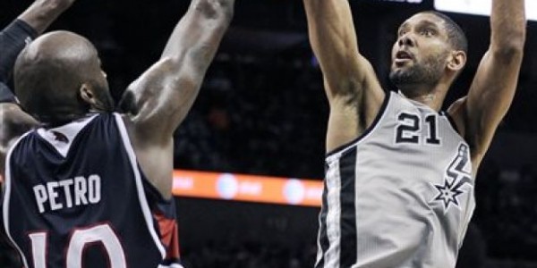 San Antonio Spurs – Tim Duncan Continues to Play Like Age Means Nothing
