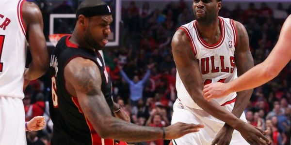 LeBron James is Handling a Dirty Chicago Bulls Team the Best Way Possible