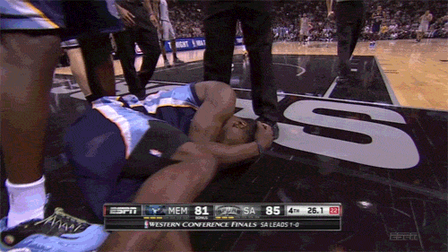 Tony Allen Forces Overtime and a Flagrant Foul on Manu Ginobili by Flopping