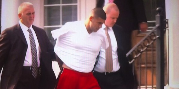 Aaron Hernandez Has Been Arrested; New England Patriots Release Him