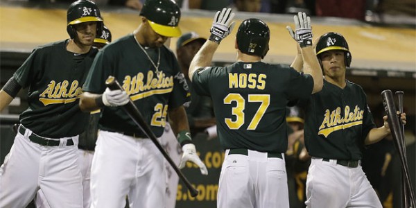 Brandon Moss is Only About Hitting Home Runs (Yankees vs A’s)