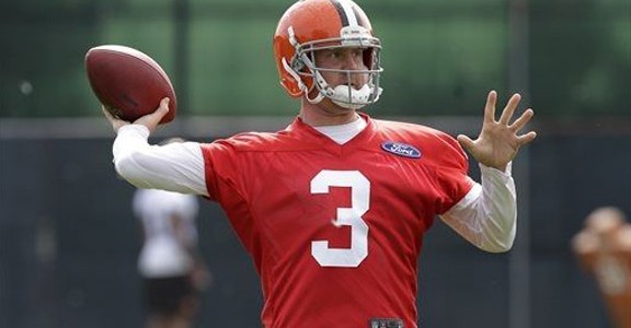 NFL Rumors – Cleveland Browns Will Use Brandon Weeden as Starting Quarterback