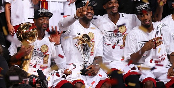 Best Photos of the Miami Heat Winning the 2013 NBA Finals
