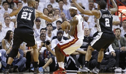 San Antonio Spurs – Tim Duncan & Kawhi Leonard Need to Keep Stopping LeBron James