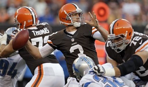 Cleveland Browns – Brandon Weeden Can’t Make Up For All the Injuries