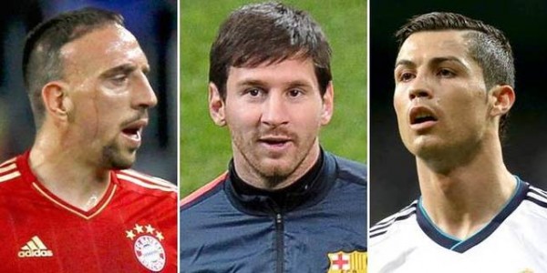 UEFA Best Player in Europe Award – Lionel Messi, Franck Ribery or Cristiano Ronaldo