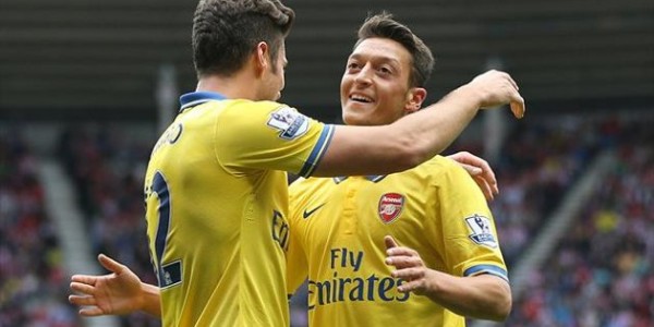 Arsenal FC – Mesut Ozil Will Make Olivier Giroud Very Happy
