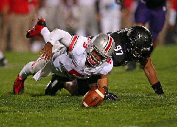 Braxton Miller Fumble