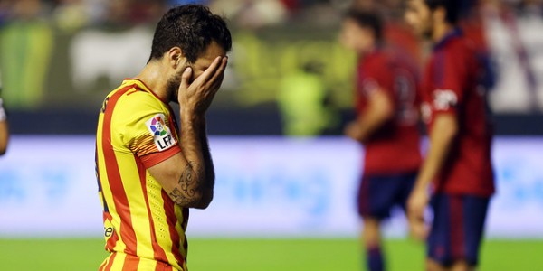 FC Barcelona – Fabregas Can’t Always Fill in For Messi