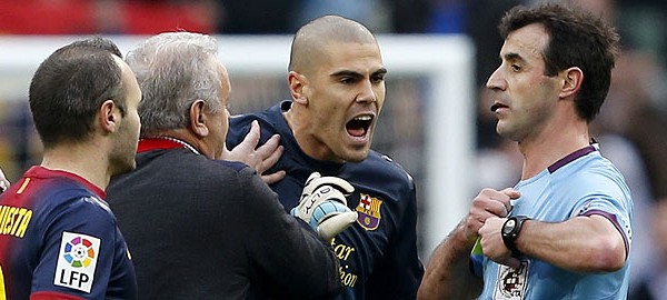 Barcelona vs Real Madrid – Victor Valdes Trash Talking Against Pepe & Cristiano Ronaldo