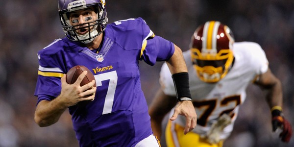 Redskins vs Vikings – Christian Ponder Injured Just When Things Got Good