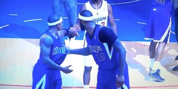 DeMarcus Cousins Doesn’t Let Isiah Thomas Shake Hands With Chris Paul
