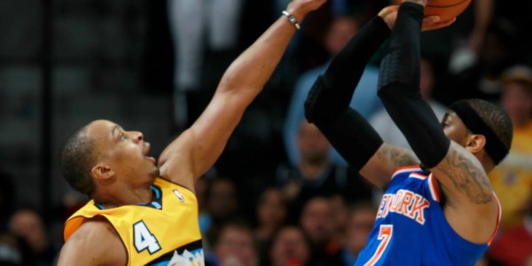 Denver Nuggets – Randy Foye Keeps Carmelo Anthony Depressed