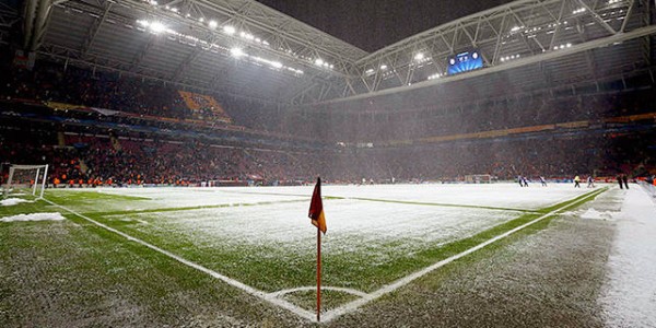 The Best Photos of the Juventus vs Galatasray Snow Match